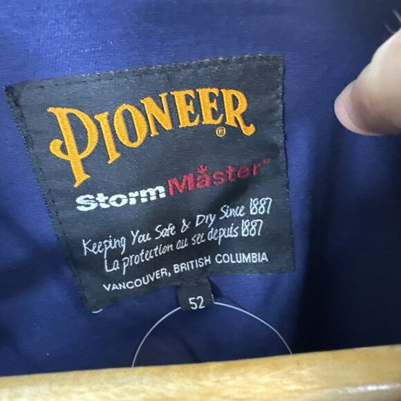 NWT Pioneer Storm Master Navy Blue Work Coveralls Men’s Size 52 Canada - Picture 3 of 9